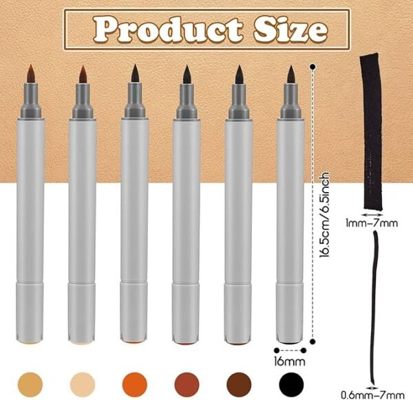 Leather Dye Marker Pens - Image 2