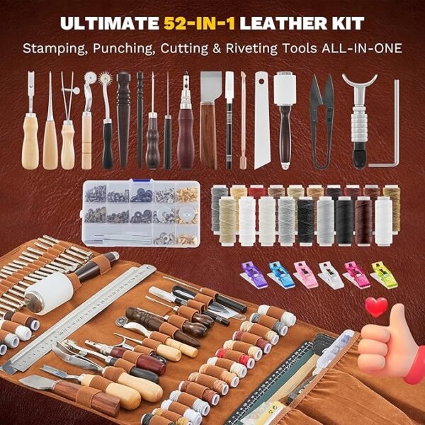 Leather Working Tools Kit - Image 2