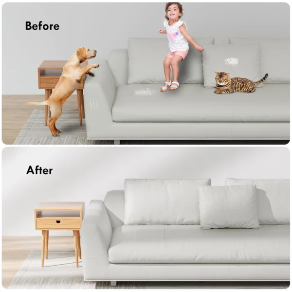 Self-Adhesive Leather Patches 4pcs 20×28cm - Image 4