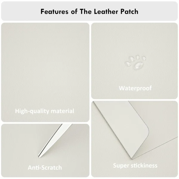 Self-Adhesive Leather Patches 4pcs 20×28cm - Image 7