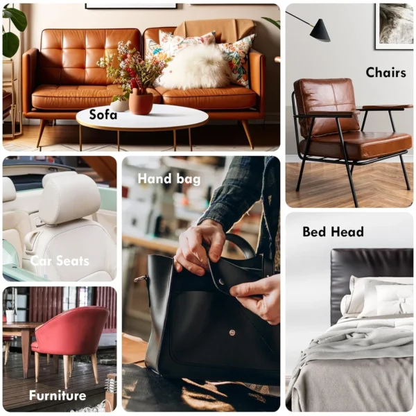 Self-Adhesive Leather Patches 4pcs 20×28cm - Image 8