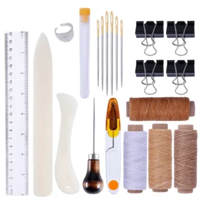 21 set leather handicraft tools