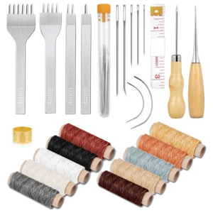 26 set leather working equipment